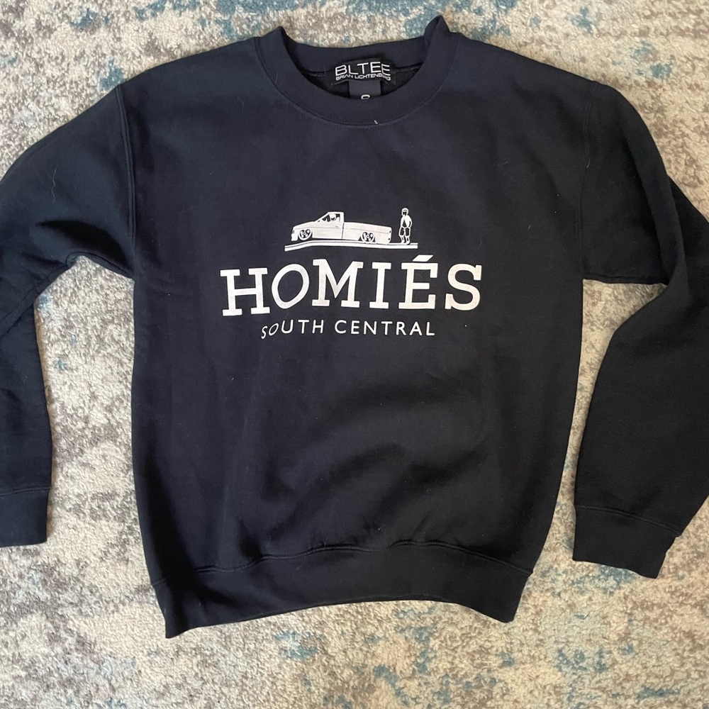 Homies South Central Black Crew Neck Sweater